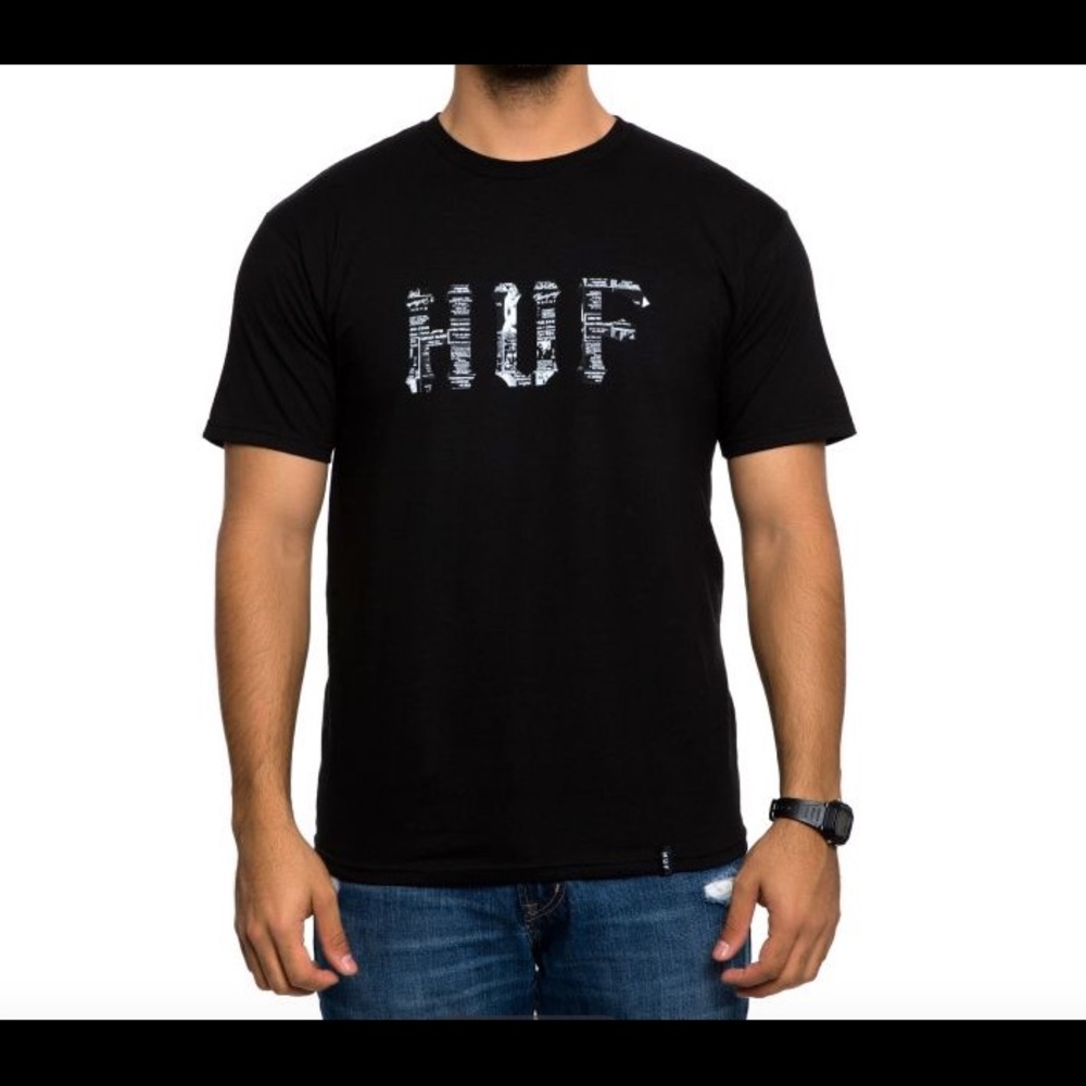 HUF Classic Logo Classifieds T-Shirt
